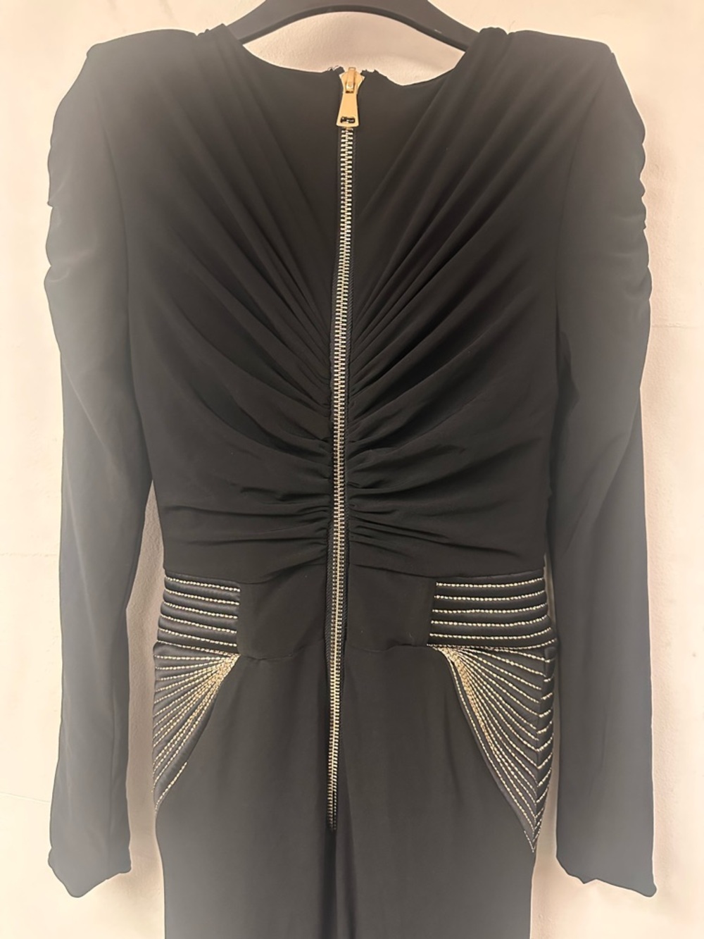 Zhivago Elegant Black Long Sleeve Dress - Picture 2 of 9